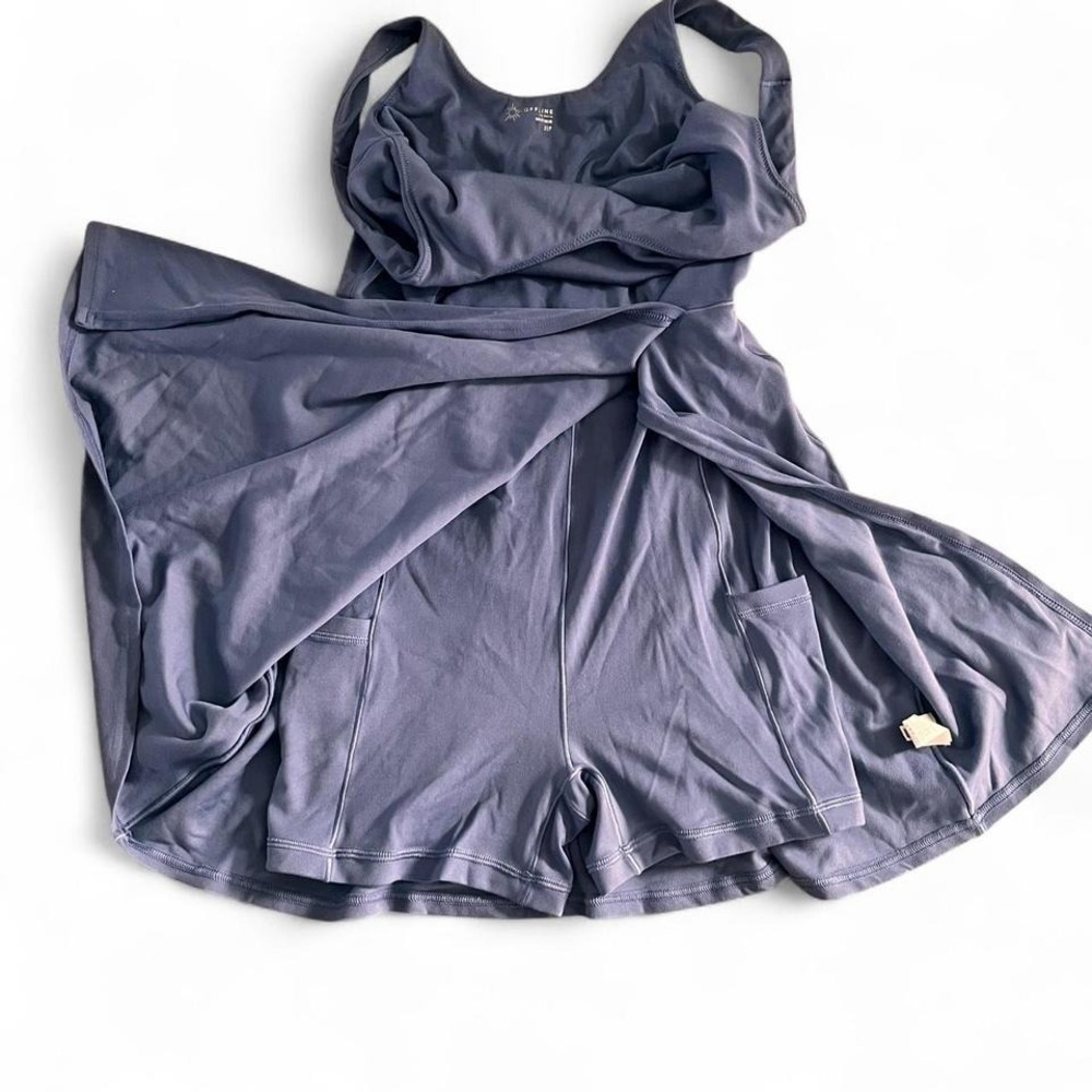 Offline by Aerie Blue Athletic Dress w Built-In Shorts Size Small Tenniscore - Picture 5 of 6